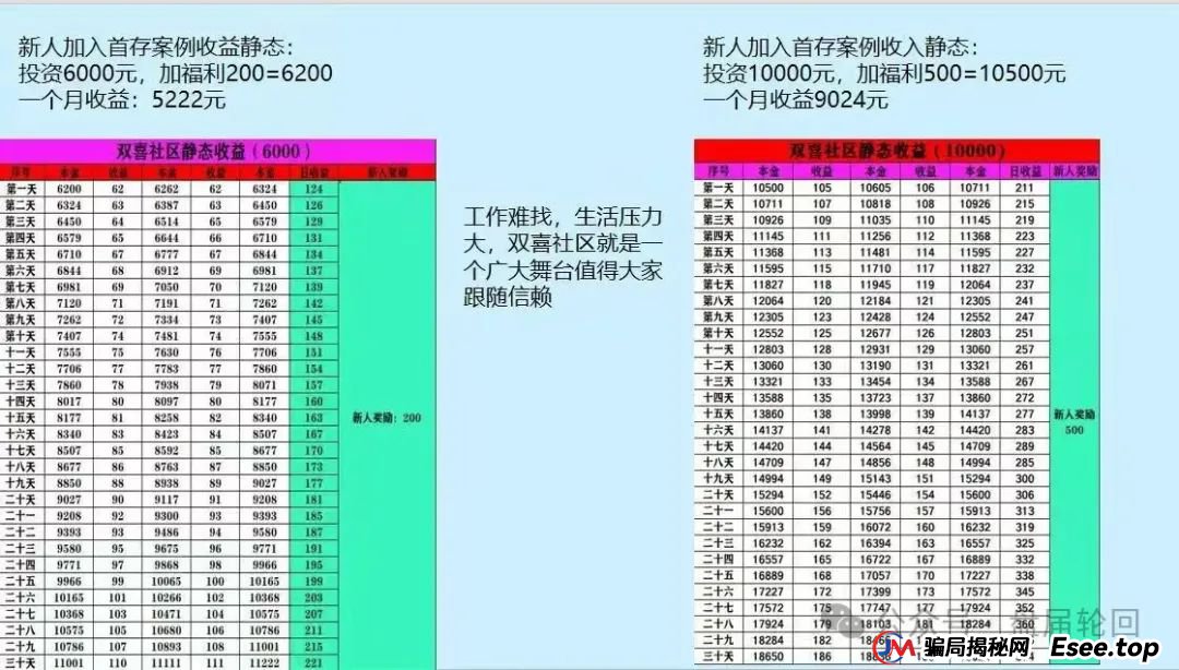 双喜社区值得投资吗？【双喜社区】 彩票跟单资金盘骗局已经单割，尽快撤退远离！