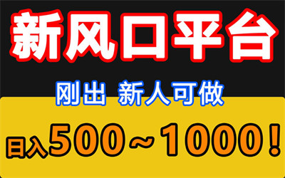 全自动挂机，游戏打金，实操独家项目，一天收益高1000+
